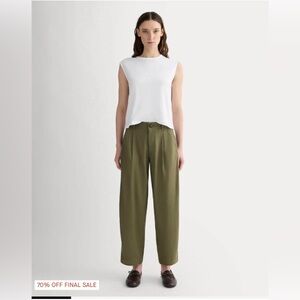 NWT Everlane The Everywhere Pant in Stretch Linen